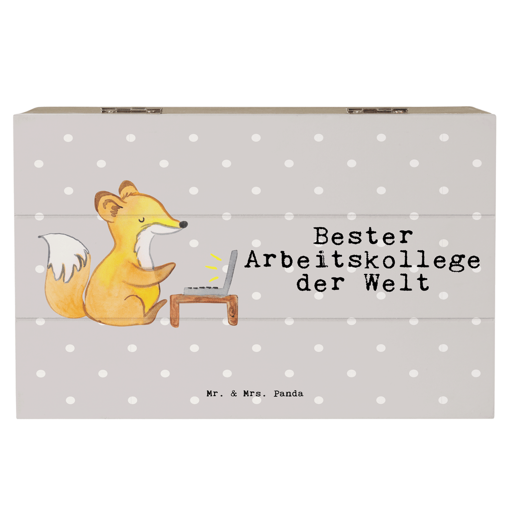 Holzkiste Fuchs Bester Arbeitskollege der Welt Arbeitskollege, Kollege, Büro, Abschiedsgeschenk, Ruhestand, Arbeit, Mitarbeiter, Berufsgenosse, Beruf, Dankeschön Holzkiste, Kiste, Schatzkiste, Truhe, Schatulle, XXL,  Erinnerungsbox, Erinnerungskiste, Dekokiste, Aufbewahrungsbox  für, Dankeschön, Geschenk, Schenken, Geburtstag, Geburtstagsgeschenk, Geschenkidee, Danke, Bedanken, Mitbringsel, Freude machen, Geschenktipp