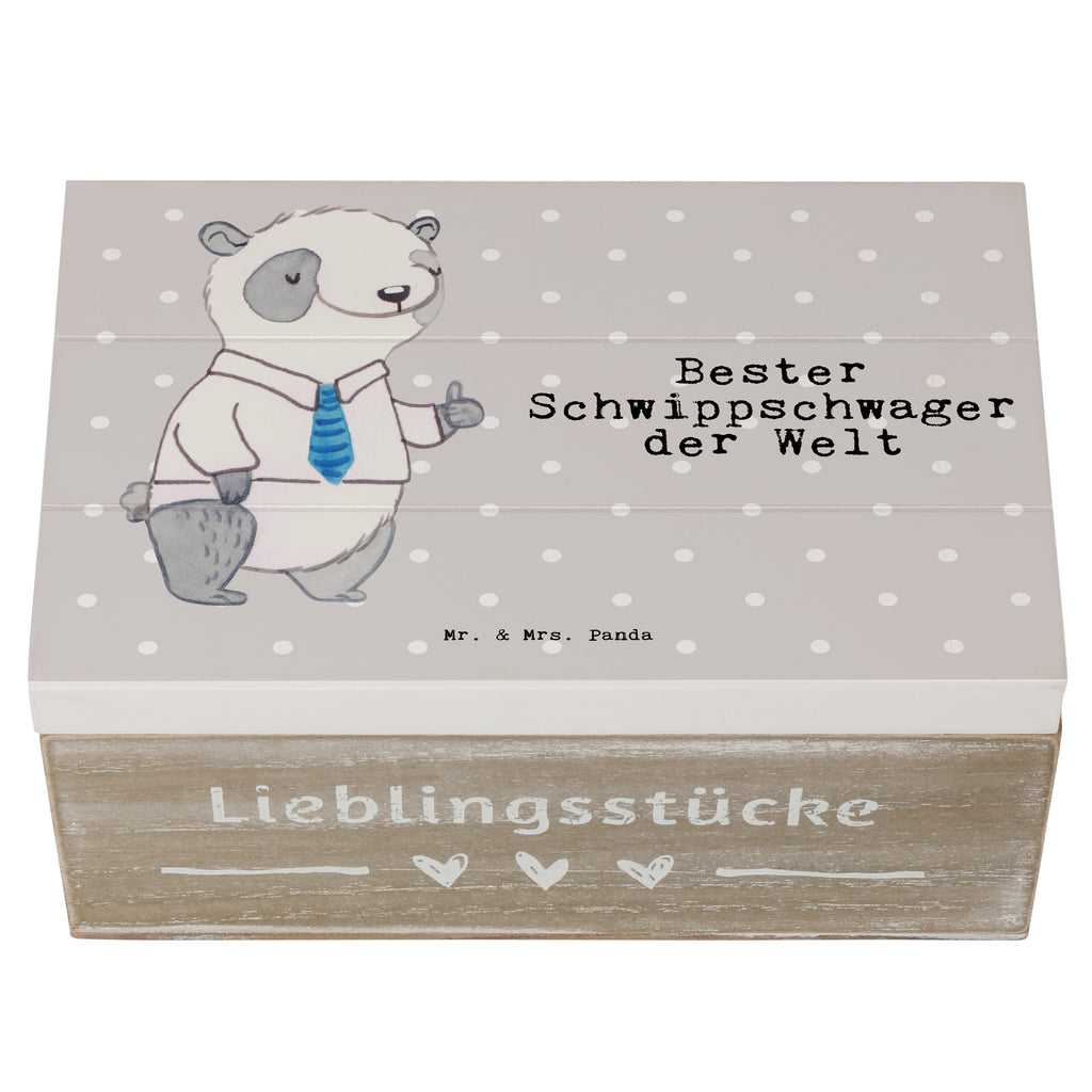 Holzkiste Panda Bester Schwippschwager der Welt Holzkiste, Kiste, Schatzkiste, Truhe, Schatulle, XXL, Erinnerungsbox, Erinnerungskiste, Dekokiste, Aufbewahrungsbox, für, Dankeschön, Geschenk, Schenken, Geburtstag, Geburtstagsgeschenk, Geschenkidee, Danke, Bedanken, Mitbringsel, Freude machen, Geschenktipp, Schwippschwager, Schwibschwager, Schwipschwager, Schwager, Schwager des Ehepartners, Familie, Verwandtschaft, angeheiratet