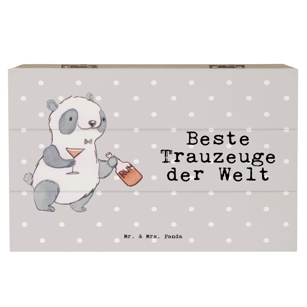 Holzkiste Panda Bester Trauzeuge der Welt Trauzeugen, Trauzeuge, Trauhzeugen, Hochzeit, Heirat, JGA, Trauung, Kirche, Standesamt, Dankeschön, Danke, Standesamt, Braut, Bräutigam Holzkiste, Kiste, Schatzkiste, Truhe, Schatulle, XXL,  Erinnerungsbox, Erinnerungskiste, Dekokiste, Aufbewahrungsbox  für, Dankeschön, Geschenk, Schenken, Geburtstag, Geburtstagsgeschenk, Geschenkidee, Danke, Bedanken, Mitbringsel, Freude machen, Geschenktipp