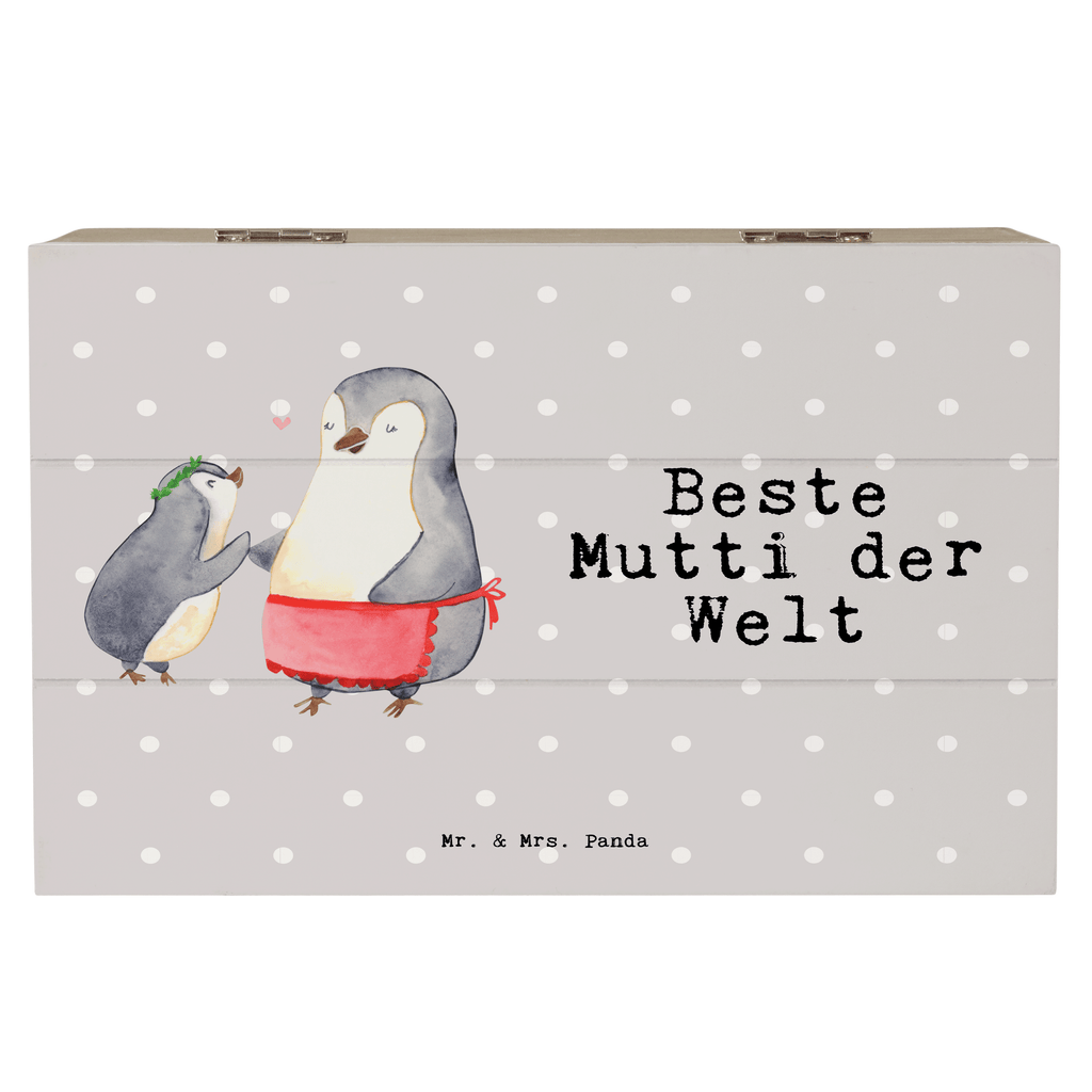 Holzkiste Pinguin Beste Mutti der Welt Mama, Mami, Mutter, Muttertag, Mutti, Ma, Tochter, Sohn, Dankeschön, Danke, Beste Mama, Beste, Supermama Holzkiste, Kiste, Schatzkiste, Truhe, Schatulle, XXL,  Erinnerungsbox, Erinnerungskiste, Dekokiste, Aufbewahrungsbox  für, Dankeschön, Geschenk, Schenken, Geburtstag, Geburtstagsgeschenk, Geschenkidee, Danke, Bedanken, Mitbringsel, Freude machen, Geschenktipp