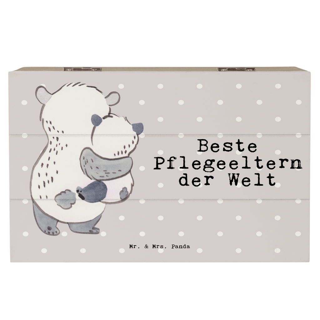 Holzkiste Panda Beste Pflegeeltern der Welt Pflegeeltern, Pflegekind, Adoption, Eltern, Mama, Papa, Mami, Papi, Familie, Dankeschön, Elternpaar, Mama und Papa,  Holzkiste, Kiste, Schatzkiste, Truhe, Schatulle, XXL,  Erinnerungsbox, Erinnerungskiste, Dekokiste, Aufbewahrungsbox  für, Dankeschön, Geschenk, Schenken, Geburtstag, Geburtstagsgeschenk, Geschenkidee, Danke, Bedanken, Mitbringsel, Freude machen, Geschenktipp