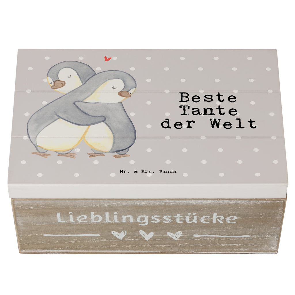Holzkiste Pinguin Beste Tante der Welt Tante, Patentante, Paten Tante, Lieblingstante, Taufpartner, Taufe, Familie, Geschenk, Mitbringsel, Kleinigkeit, Dankeschön, Nichte, Neffe Holzkiste, Kiste, Schatzkiste, Truhe, Schatulle, XXL,  Erinnerungsbox, Erinnerungskiste, Dekokiste, Aufbewahrungsbox  für, Dankeschön, Geschenk, Schenken, Geburtstag, Geburtstagsgeschenk, Geschenkidee, Danke, Bedanken, Mitbringsel, Freude machen, Geschenktipp