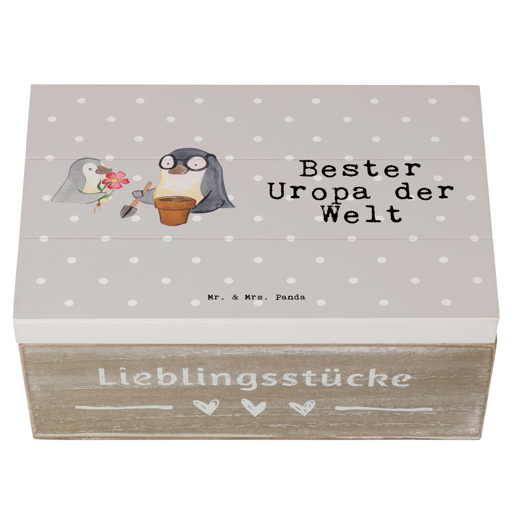 Holzkiste Pinguin Bester Uropa der Welt Uropa, Uhropa, Ur Opa, Urgroßeltern, Grossvater, Großvater, Opa, Opi. Großpapa, Großeltern, Enkel, Enkelin, Enkelkind, Geschenk, Geburtstag, Kleinigkeit, Oppa, Oppi, Bester, Mitbringsel, Uropa Mitbringsel Holzkiste, Kiste, Schatzkiste, Truhe, Schatulle, XXL,  Erinnerungsbox, Erinnerungskiste, Dekokiste, Aufbewahrungsbox  für, Dankeschön, Geschenk, Schenken, Geburtstag, Geburtstagsgeschenk, Geschenkidee, Danke, Bedanken, Mitbringsel, Freude machen, Geschenktipp