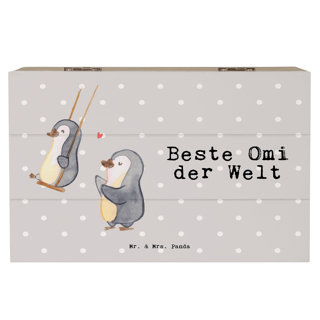 Holzkiste Pinguin Beste Omi der Welt Großmutter, Oma, Omi, Großpapa, Großmama, Enkel, Enkelin, Enkelkind, Geschenk, Geburtstag, Kleinigkeit, Ommi, Omma, Bester, Mitbringsel Holzkiste, Kiste, Schatzkiste, Truhe, Schatulle, XXL,  Erinnerungsbox, Erinnerungskiste, Dekokiste, Aufbewahrungsbox  für, Dankeschön, Geschenk, Schenken, Geburtstag, Geburtstagsgeschenk, Geschenkidee, Danke, Bedanken, Mitbringsel, Freude machen, Geschenktipp