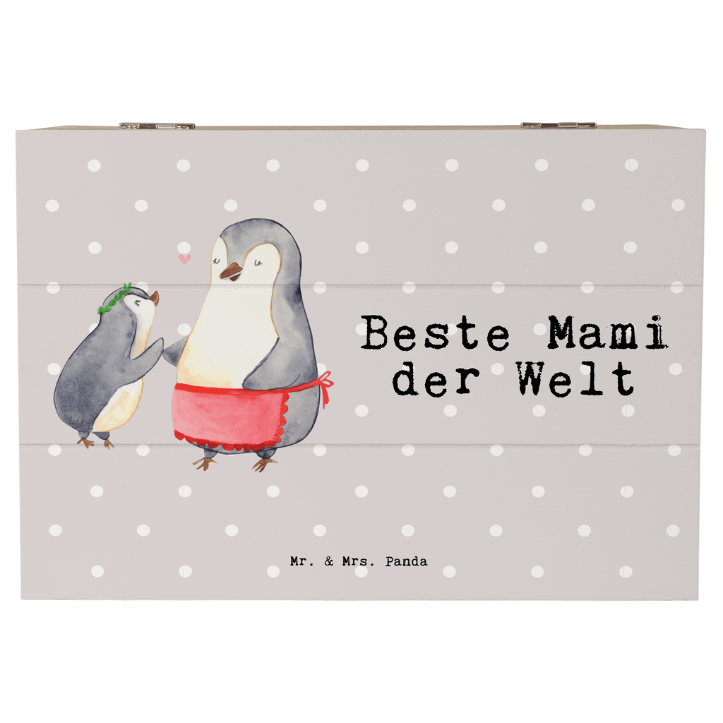 Holzkiste Pinguin Beste Mami der Welt Mama, Mami, Mutter, Muttertag, Mutti, Ma, Tochter, Sohn, Dankeschön, Danke, Beste Mama, Beste, Supermama Holzkiste, Kiste, Schatzkiste, Truhe, Schatulle, XXL,  Erinnerungsbox, Erinnerungskiste, Dekokiste, Aufbewahrungsbox  für, Dankeschön, Geschenk, Schenken, Geburtstag, Geburtstagsgeschenk, Geschenkidee, Danke, Bedanken, Mitbringsel, Freude machen, Geschenktipp