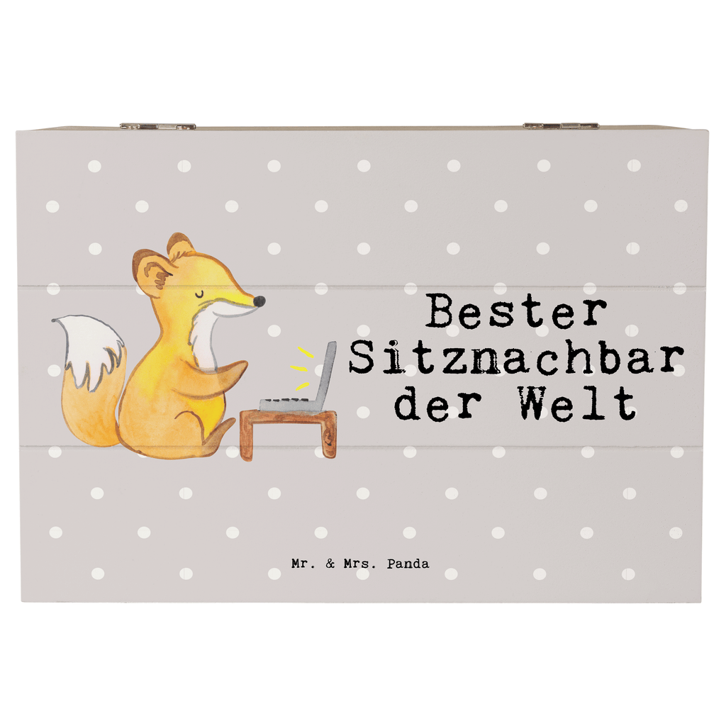 Holzkiste Fuchs Bester Sitznachbar der Welt Sitznachbar, Stuhlnachbar, Nachbar, Uni, Universität, Seminar, Kommilitone, Tischnachbar, Schule, Mitschüler, Mitstudent, Hochschule Holzkiste, Kiste, Schatzkiste, Truhe, Schatulle, XXL,  Erinnerungsbox, Erinnerungskiste, Dekokiste, Aufbewahrungsbox  für, Dankeschön, Geschenk, Schenken, Geburtstag, Geburtstagsgeschenk, Geschenkidee, Danke, Bedanken, Mitbringsel, Freude machen, Geschenktipp