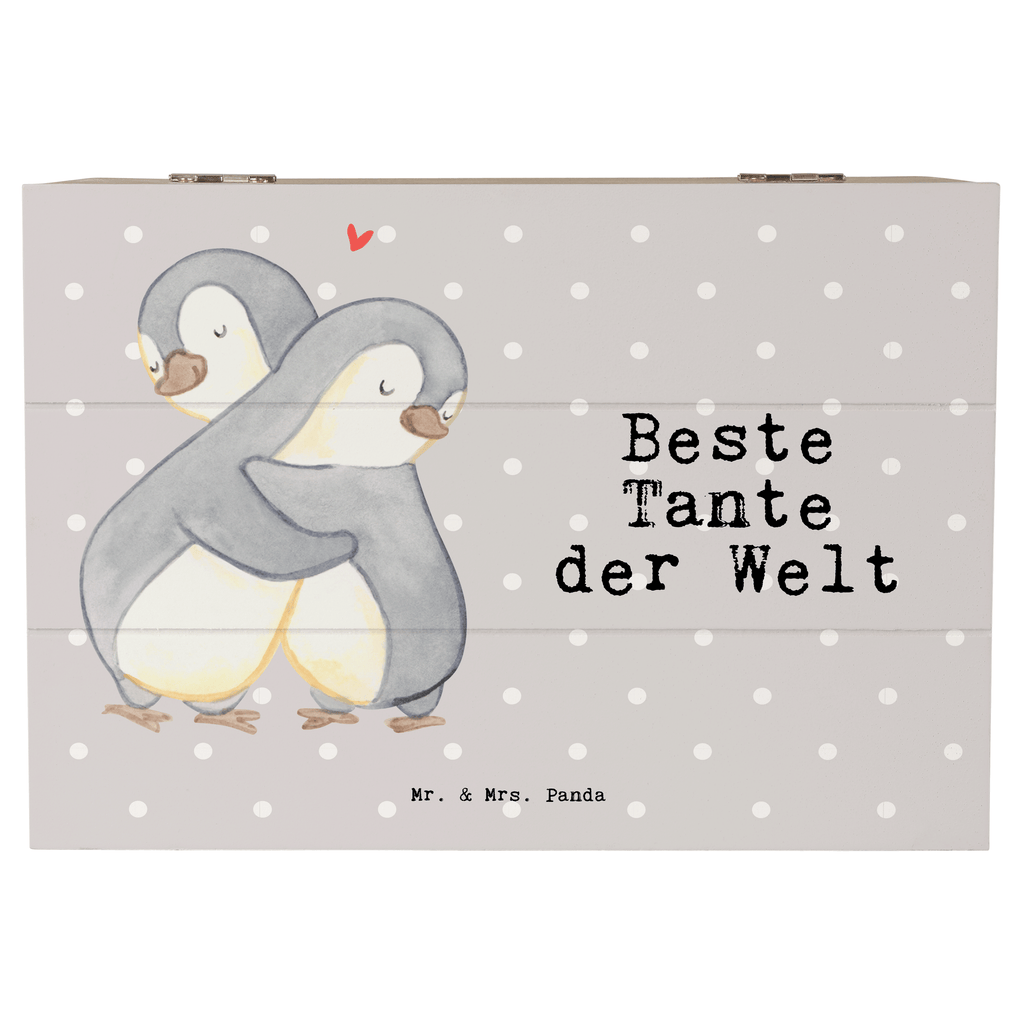 Holzkiste Pinguin Beste Tante der Welt Tante, Patentante, Paten Tante, Lieblingstante, Taufpartner, Taufe, Familie, Geschenk, Mitbringsel, Kleinigkeit, Dankeschön, Nichte, Neffe Holzkiste, Kiste, Schatzkiste, Truhe, Schatulle, XXL,  Erinnerungsbox, Erinnerungskiste, Dekokiste, Aufbewahrungsbox  für, Dankeschön, Geschenk, Schenken, Geburtstag, Geburtstagsgeschenk, Geschenkidee, Danke, Bedanken, Mitbringsel, Freude machen, Geschenktipp