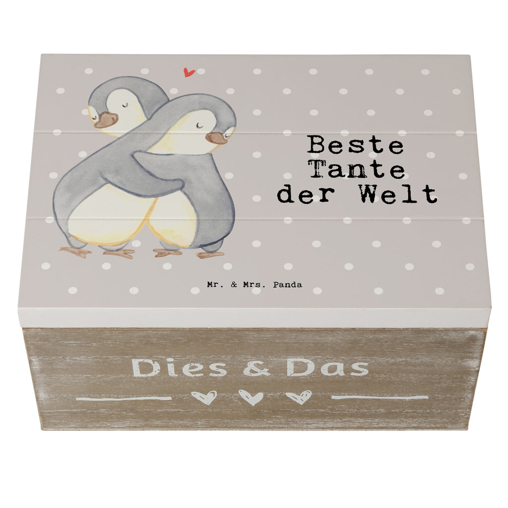 Holzkiste Pinguin Beste Tante der Welt Tante, Patentante, Paten Tante, Lieblingstante, Taufpartner, Taufe, Familie, Geschenk, Mitbringsel, Kleinigkeit, Dankeschön, Nichte, Neffe Holzkiste, Kiste, Schatzkiste, Truhe, Schatulle, XXL,  Erinnerungsbox, Erinnerungskiste, Dekokiste, Aufbewahrungsbox  für, Dankeschön, Geschenk, Schenken, Geburtstag, Geburtstagsgeschenk, Geschenkidee, Danke, Bedanken, Mitbringsel, Freude machen, Geschenktipp