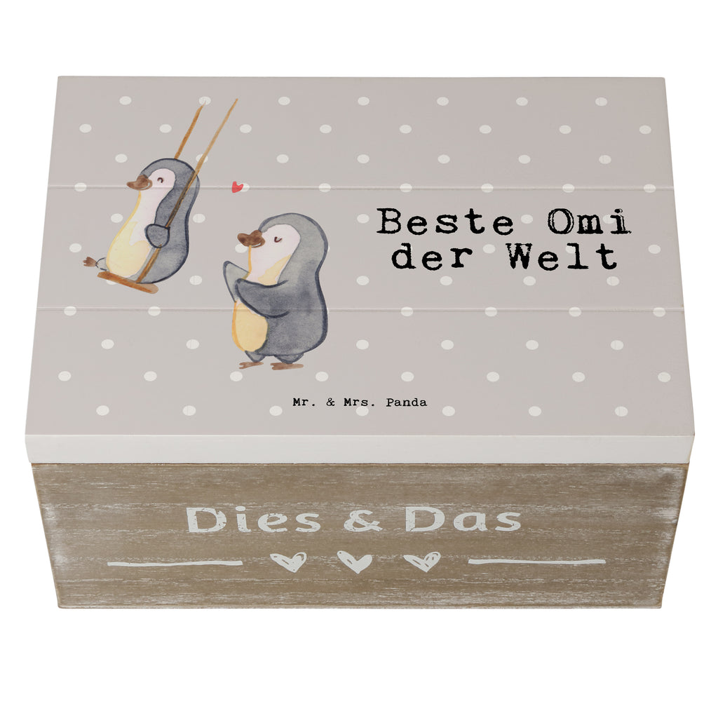 Holzkiste Pinguin Beste Omi der Welt Großmutter, Oma, Omi, Großpapa, Großmama, Enkel, Enkelin, Enkelkind, Geschenk, Geburtstag, Kleinigkeit, Ommi, Omma, Bester, Mitbringsel Holzkiste, Kiste, Schatzkiste, Truhe, Schatulle, XXL,  Erinnerungsbox, Erinnerungskiste, Dekokiste, Aufbewahrungsbox  für, Dankeschön, Geschenk, Schenken, Geburtstag, Geburtstagsgeschenk, Geschenkidee, Danke, Bedanken, Mitbringsel, Freude machen, Geschenktipp