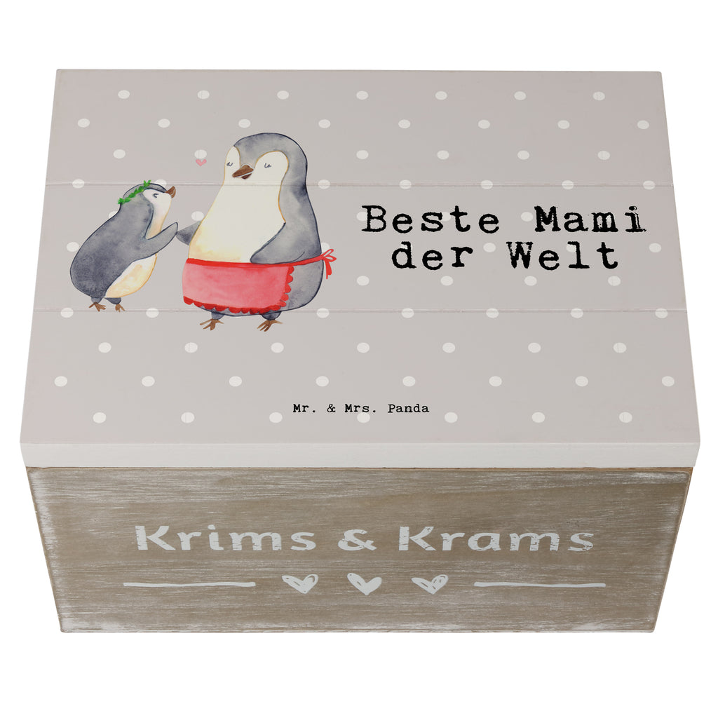 Holzkiste Pinguin Beste Mami der Welt Mama, Mami, Mutter, Muttertag, Mutti, Ma, Tochter, Sohn, Dankeschön, Danke, Beste Mama, Beste, Supermama Holzkiste, Kiste, Schatzkiste, Truhe, Schatulle, XXL,  Erinnerungsbox, Erinnerungskiste, Dekokiste, Aufbewahrungsbox  für, Dankeschön, Geschenk, Schenken, Geburtstag, Geburtstagsgeschenk, Geschenkidee, Danke, Bedanken, Mitbringsel, Freude machen, Geschenktipp