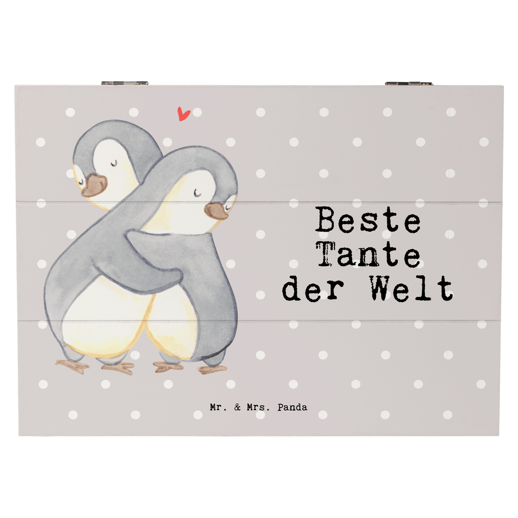 Holzkiste Pinguin Beste Tante der Welt Tante, Patentante, Paten Tante, Lieblingstante, Taufpartner, Taufe, Familie, Geschenk, Mitbringsel, Kleinigkeit, Dankeschön, Nichte, Neffe Holzkiste, Kiste, Schatzkiste, Truhe, Schatulle, XXL,  Erinnerungsbox, Erinnerungskiste, Dekokiste, Aufbewahrungsbox  für, Dankeschön, Geschenk, Schenken, Geburtstag, Geburtstagsgeschenk, Geschenkidee, Danke, Bedanken, Mitbringsel, Freude machen, Geschenktipp