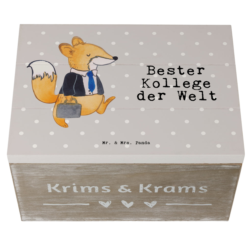 Holzkiste Fuchs Bester Kollege der Welt Arbeitskollege, Kollege, Büro, Abschiedsgeschenk, Ruhestand, Arbeit, Mitarbeiter, Berufsgenosse, Beruf, Dankeschön Holzkiste, Kiste, Schatzkiste, Truhe, Schatulle, XXL,  Erinnerungsbox, Erinnerungskiste, Dekokiste, Aufbewahrungsbox  für, Dankeschön, Geschenk, Schenken, Geburtstag, Geburtstagsgeschenk, Geschenkidee, Danke, Bedanken, Mitbringsel, Freude machen, Geschenktipp