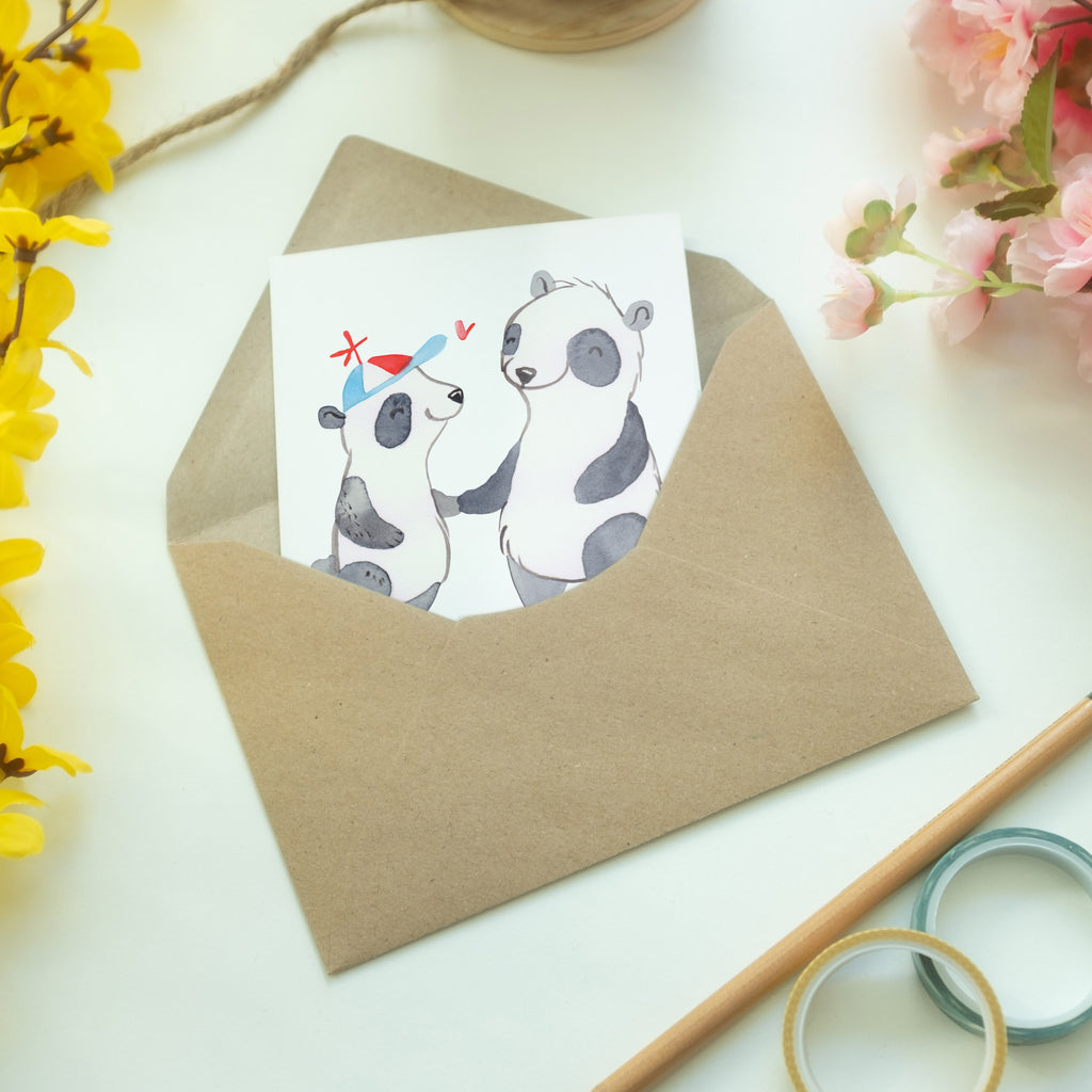 Personalisierte Grußkarte Panda Bester Cousin der Welt Personalisierte Grußkarte, Personalisiertere Klappkarte, Personalisierte Einladungskarte, Personalisierte Glückwunschkarte, Personalisierte Hochzeitskarte, Personalisierte Geburtstagskarte, Grußkarte mit Namen, Grußkarte selber drucken, Grußkarte selbst gestalten, Grußkarte mit persönlichen Nachrichten, Grußkarte als Geldgeschenk, Grußkarten personalisiert, für, Dankeschön, Geschenk, Schenken, Geburtstag, Geburtstagsgeschenk, Geschenkidee, Danke, Bedanken, Mitbringsel, Freude machen, Geschenktipp, Cousin, Kousin, Vetter, Sohn von Onkel, Sohn von Tante, Familie, Verwandtschaft, Cousine