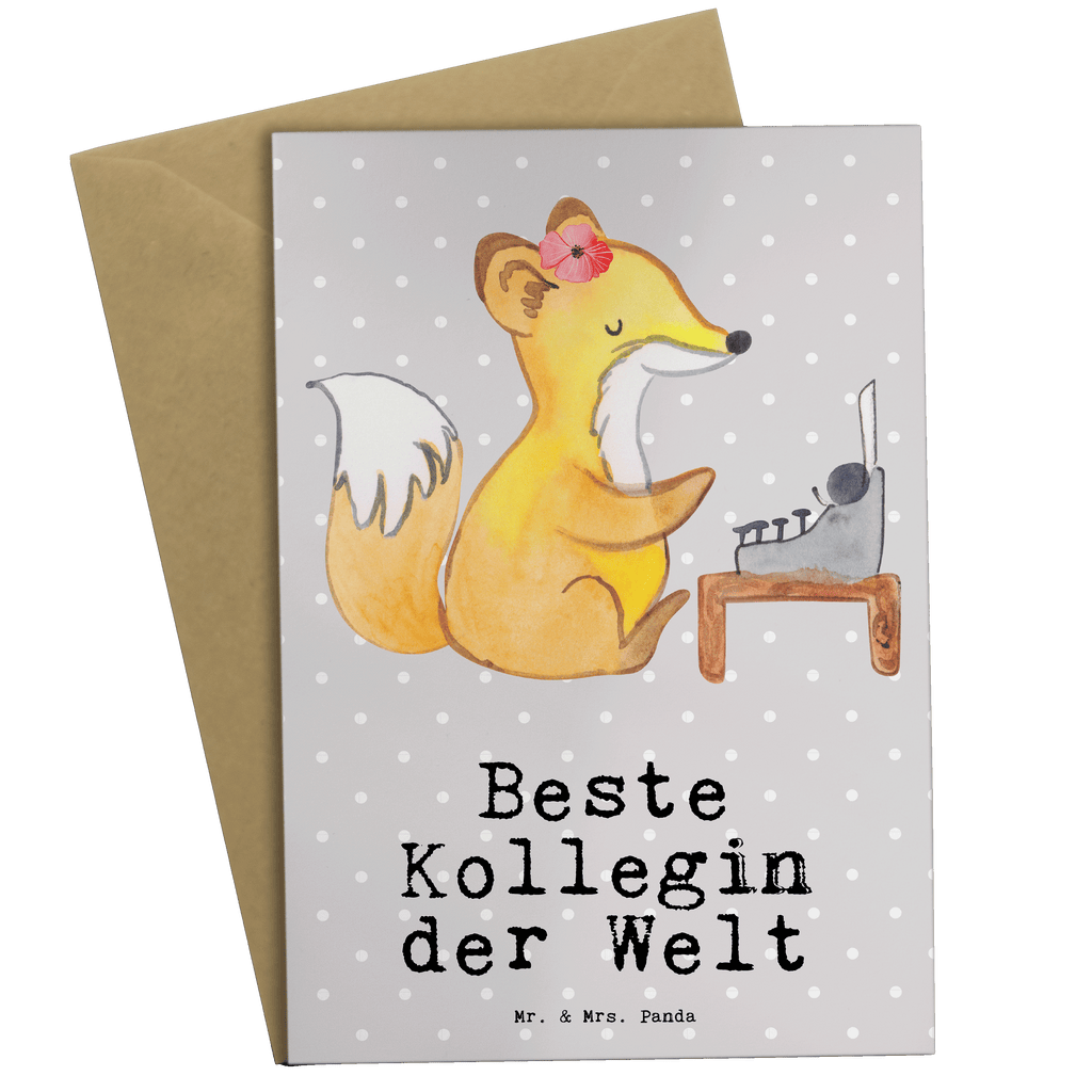 Grußkarte Fuchs Beste Kollegin der Welt Klappkarte, Einladungskarte, Glückwunschkarte, Hochzeitskarte, Geburtstagskarte, Karte, für, Dankeschön, Geschenk, Schenken, Geburtstag, Geburtstagsgeschenk, Geschenkidee, Danke, Bedanken, Mitbringsel, Freude machen, Geschenktipp, Arbeitskollegin, Kollegin, Freundin, Büro, Abschiedsgeschenk, Ruhestand, Arbeit, Mitarbeiterin, Berufsgenossin, Beruf