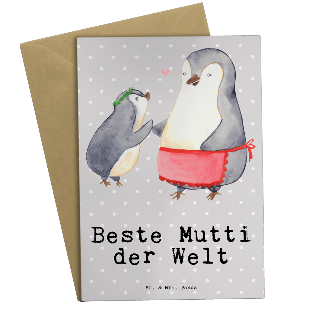 Grußkarte Pinguin Beste Mutti der Welt Klappkarte, Einladungskarte, Glückwunschkarte, Hochzeitskarte, Geburtstagskarte, Karte, für, Dankeschön, Geschenk, Schenken, Geburtstag, Geburtstagsgeschenk, Geschenkidee, Danke, Bedanken, Mitbringsel, Freude machen, Geschenktipp, Mama, Mami, Mutter, Muttertag, Mutti, Ma, Tochter, Sohn, Beste Mama, Beste, Supermama