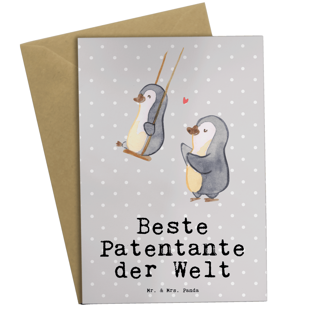 Grußkarte Pinguin Beste Patentante der Welt Klappkarte, Einladungskarte, Glückwunschkarte, Hochzeitskarte, Geburtstagskarte, Karte, für, Dankeschön, Geschenk, Schenken, Geburtstag, Geburtstagsgeschenk, Geschenkidee, Danke, Bedanken, Mitbringsel, Freude machen, Geschenktipp, Patentante, Paten Tante, Lieblingstante, Taufpartner, Taufe, Familie, Kleinigkeit, Nichte, Neffe