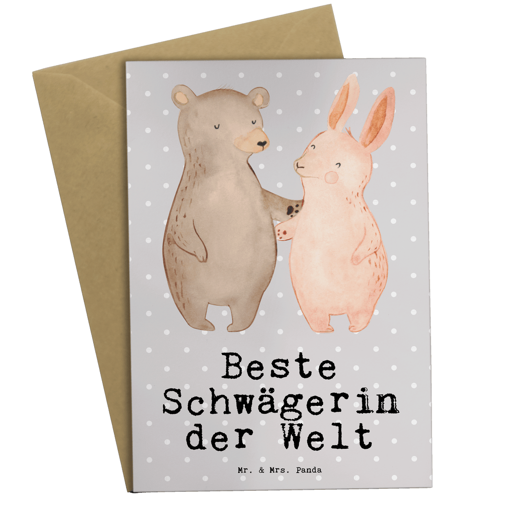 Grußkarte Hase Beste Schwägerin der Welt Klappkarte, Einladungskarte, Glückwunschkarte, Hochzeitskarte, Geburtstagskarte, Karte, für, Dankeschön, Geschenk, Schenken, Geburtstag, Geburtstagsgeschenk, Geschenkidee, Danke, Bedanken, Mitbringsel, Freude machen, Geschenktipp, Schwägerin, Schwähgerin, Schwippschwägerin, Familie, Verwandtschaft, angeheiratet, Frau, Ehemann, Schwester, Ehefrau, Bruder, Partner