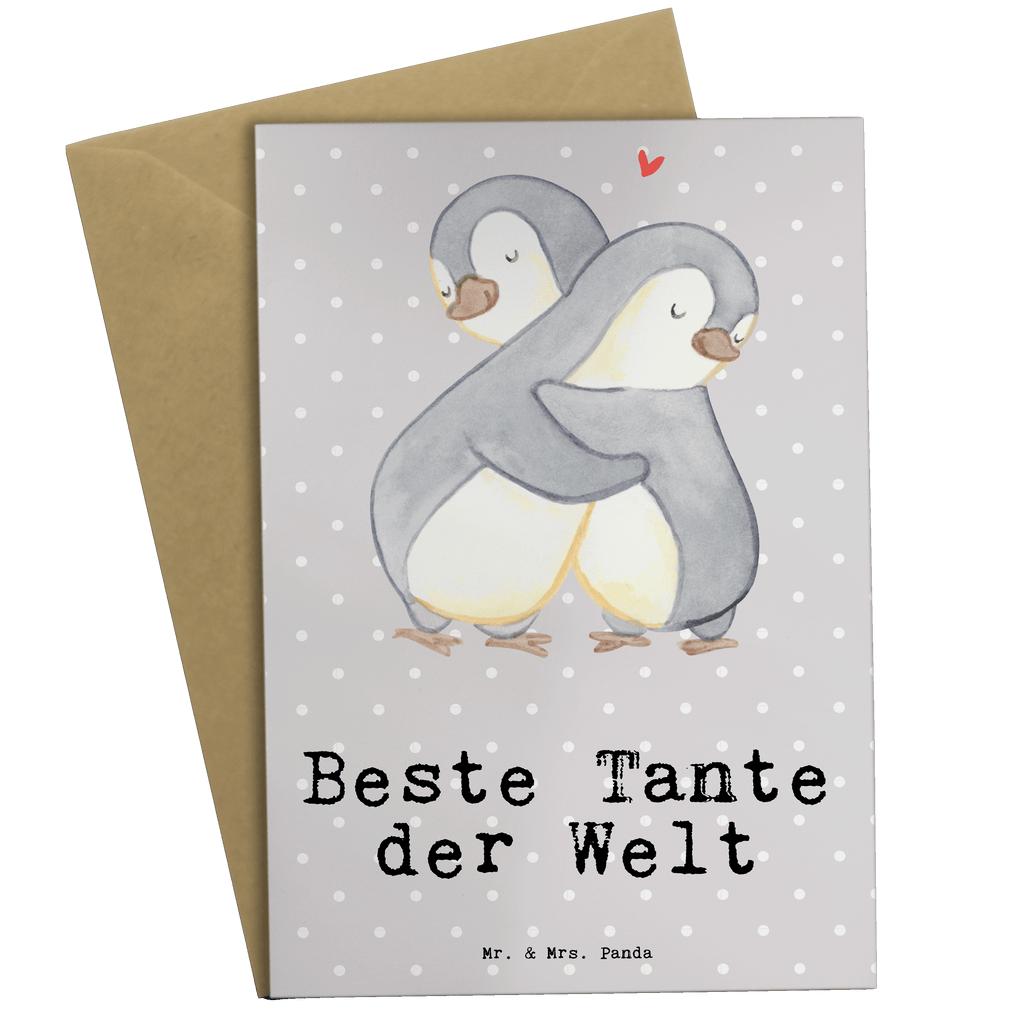 Grußkarte Pinguin Beste Tante der Welt Klappkarte, Einladungskarte, Glückwunschkarte, Hochzeitskarte, Geburtstagskarte, Karte, für, Dankeschön, Geschenk, Schenken, Geburtstag, Geburtstagsgeschenk, Geschenkidee, Danke, Bedanken, Mitbringsel, Freude machen, Geschenktipp, Tante, Patentante, Paten Tante, Lieblingstante, Taufpartner, Taufe, Familie, Kleinigkeit, Nichte, Neffe