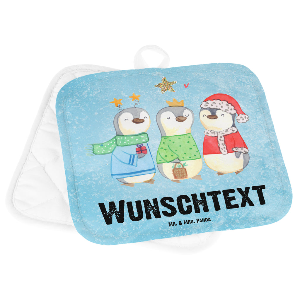 Personalisierte Topflappen Winterzeit Heilige drei Könige Topflappen personalisiert, Personalisierte Topfuntersetzer, Personalisierter Ofenhandschuh, Topflappen Set personalisiert, Topflappen mit Namen, Namensaufdruck, Winter, Weihnachten, Weihnachtsdeko, Nikolaus, Advent, Heiligabend, Wintermotiv, Weihnachtsmann, Heilige drei Könige, Weihnachtstage, Weihnachtszeit