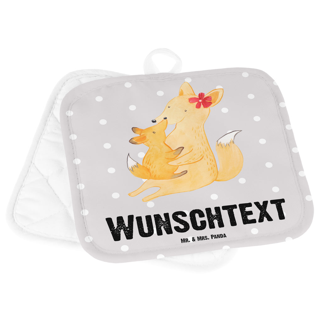 Personalisierte Topflappen Fuchs Mama & Kind Topflappen personalisiert, Personalisierte Topfuntersetzer, Personalisierter Ofenhandschuh, Topflappen Set personalisiert, Topflappen mit Namen, Namensaufdruck, Familie, Vatertag, Muttertag, Bruder, Schwester, Mama, Papa, Oma, Opa, Mutter, Tochter, Lieblingstochter, Beste Tochter, Geschenk