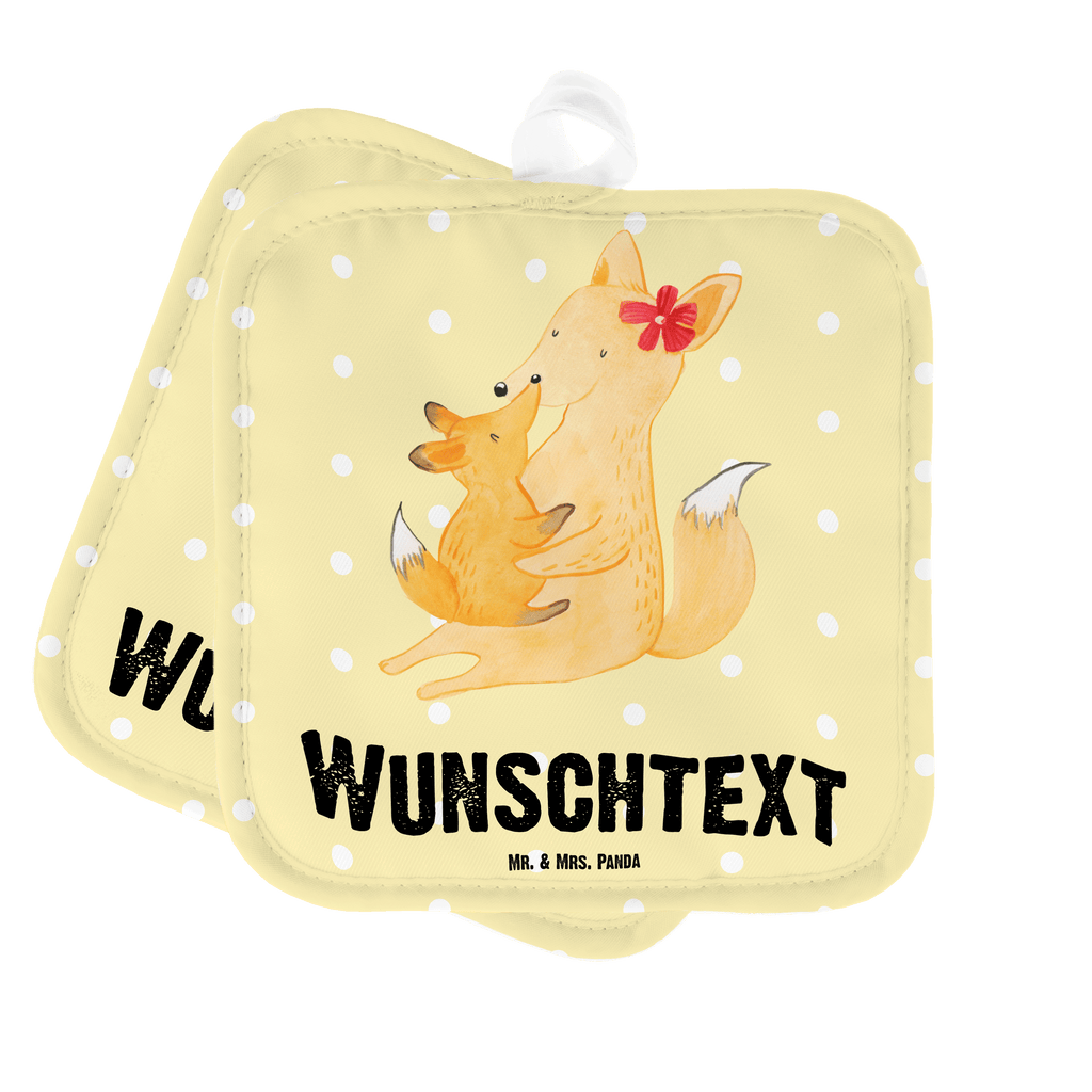 Personalisierte Topflappen Fuchs Mama & Kind Topflappen personalisiert, Personalisierte Topfuntersetzer, Personalisierter Ofenhandschuh, Topflappen Set personalisiert, Topflappen mit Namen, Namensaufdruck, Familie, Vatertag, Muttertag, Bruder, Schwester, Mama, Papa, Oma, Opa, Mutter, Tochter, Lieblingstochter, Beste Tochter, Geschenk