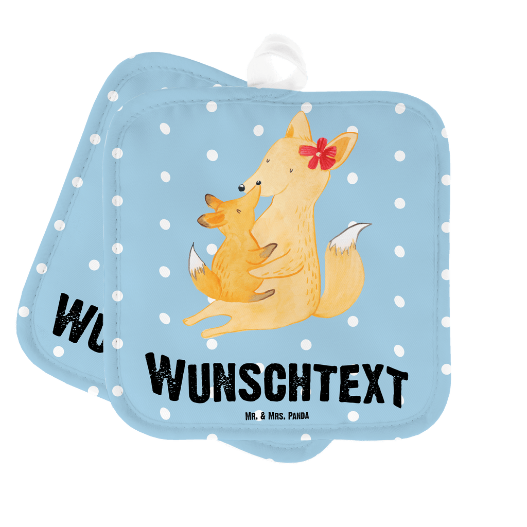 Personalisierte Topflappen Fuchs Mama & Kind Topflappen personalisiert, Personalisierte Topfuntersetzer, Personalisierter Ofenhandschuh, Topflappen Set personalisiert, Topflappen mit Namen, Namensaufdruck, Familie, Vatertag, Muttertag, Bruder, Schwester, Mama, Papa, Oma, Opa, Mutter, Tochter, Lieblingstochter, Beste Tochter, Geschenk