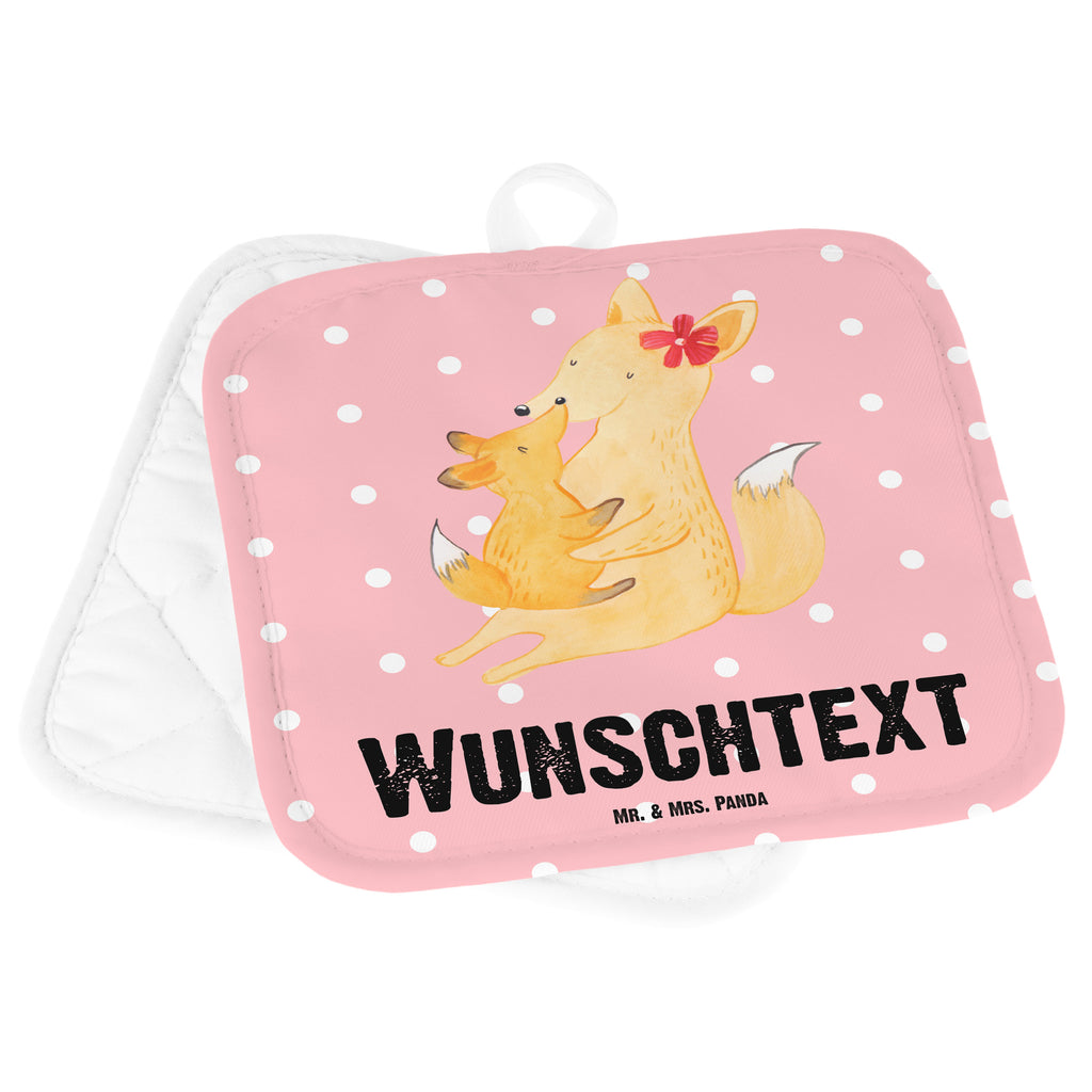 Personalisierte Topflappen Fuchs Mama & Kind Topflappen personalisiert, Personalisierte Topfuntersetzer, Personalisierter Ofenhandschuh, Topflappen Set personalisiert, Topflappen mit Namen, Namensaufdruck, Familie, Vatertag, Muttertag, Bruder, Schwester, Mama, Papa, Oma, Opa, Mutter, Tochter, Lieblingstochter, Beste Tochter, Geschenk