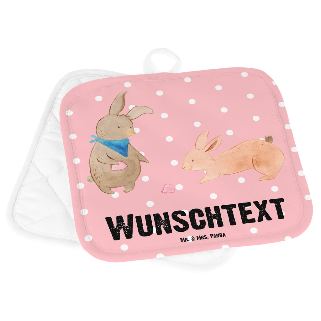 Personalisierte Topflappen Hasen Muschel Topflappen personalisiert, Personalisierte Topfuntersetzer, Personalisierter Ofenhandschuh, Topflappen Set personalisiert, Topflappen mit Namen, Namensaufdruck, Familie, Vatertag, Muttertag, Bruder, Schwester, Mama, Papa, Oma, Opa, Hasen, beste Freundin, Freundin, Freundinnen, best friends, BFF, Muscheln sammeln, Muscheln, Meer