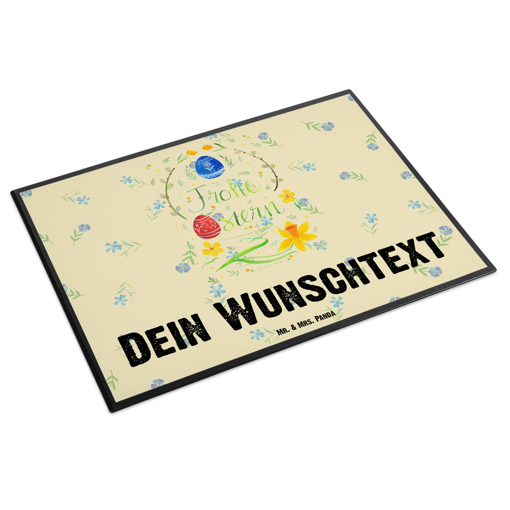 Personalisierte Schreibtischunterlage Frohe Ostern Personalisierte Schreibunterlage, Personalisierte Schreibtischauflage, Personalisierte Schreibtisch Unterlagen, Schreibunterlage mit Namen, Schreibtischauflage  mit Namen, Schreibtisch Unterlagen mit Namen, Selbst gestalten, Namensaufdruck, Namenspersonalisierung, Ostern, Osterhase, Ostergeschenke, Osternest, Osterdeko, Geschenk zu Ostern, Frohe Ostern, Ostergrüße, Osterblume, Osterei, bemalte Ostereier, Weidenkätzchen. Lettering