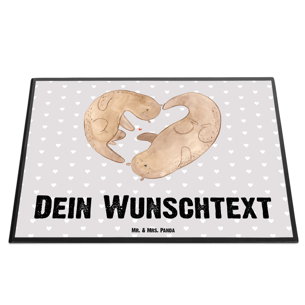 Personalisierte Schreibtischunterlage Otter Valentine Personalisierte Schreibunterlage, Personalisierte Schreibtischauflage, Personalisierte Schreibtisch Unterlagen, Schreibunterlage mit Namen, Schreibtischauflage  mit Namen, Schreibtisch Unterlagen mit Namen, Selbst gestalten, Namensaufdruck, Namenspersonalisierung, Liebe, Partner, Freund, Freundin, Ehemann, Ehefrau, Heiraten, Verlobung, Heiratsantrag, Liebesgeschenk, Jahrestag, Hocheitstag, Valentinstag, Geschenk für Frauen, Hochzeitstag, Mitbringsel, Geschenk für Freundin, Geschenk für Partner, Liebesbeweis, für Männer, für Ehemann