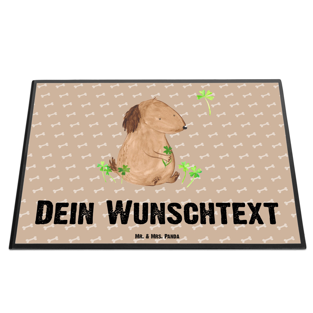 Personalisierte Schreibtischunterlage Hund Kleeblatt Personalisierte Schreibunterlage, Personalisierte Schreibtischauflage, Personalisierte Schreibtisch Unterlagen, Schreibunterlage mit Namen, Schreibtischauflage  mit Namen, Schreibtisch Unterlagen mit Namen, Selbst gestalten, Namensaufdruck, Namenspersonalisierung, Hund, Hundemotiv, Haustier, Hunderasse, Tierliebhaber, Hundebesitzer, Sprüche, Kleeblatt, Glück, Tagträume, Motivation, Neuanfang, Geschenk, Glücksbringer, Selbstliebe, Achtsamkeit