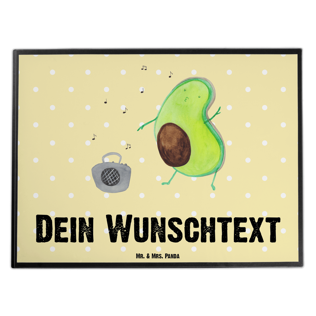 Personalisierte Schreibtischunterlage Avocado tanzt Personalisierte Schreibunterlage, Personalisierte Schreibtischauflage, Personalisierte Schreibtisch Unterlagen, Schreibunterlage mit Namen, Schreibtischauflage  mit Namen, Schreibtisch Unterlagen mit Namen, Selbst gestalten, Namensaufdruck, Namenspersonalisierung, Avocado, Veggie, Vegan, Gesund