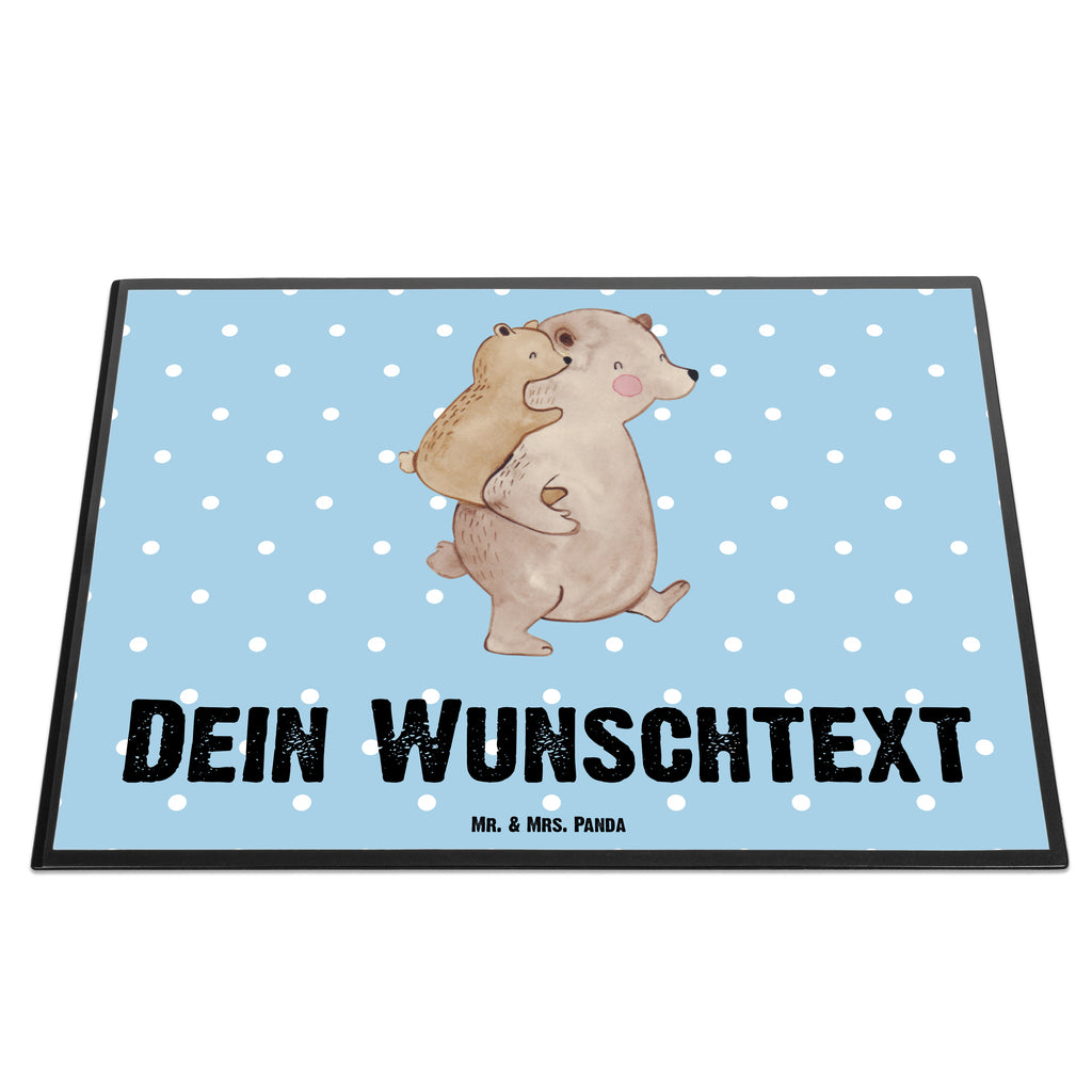 Personalisierte Schreibtischunterlage Papa Bär Personalisierte Schreibunterlage, Personalisierte Schreibtischauflage, Personalisierte Schreibtisch Unterlagen, Schreibunterlage mit Namen, Schreibtischauflage  mit Namen, Schreibtisch Unterlagen mit Namen, Selbst gestalten, Namensaufdruck, Namenspersonalisierung, Familie, Vatertag, Muttertag, Bruder, Schwester, Mama, Papa, Oma, Opa, Geschenk, Vater, Papi, Vati, Onkel, Geburtstag