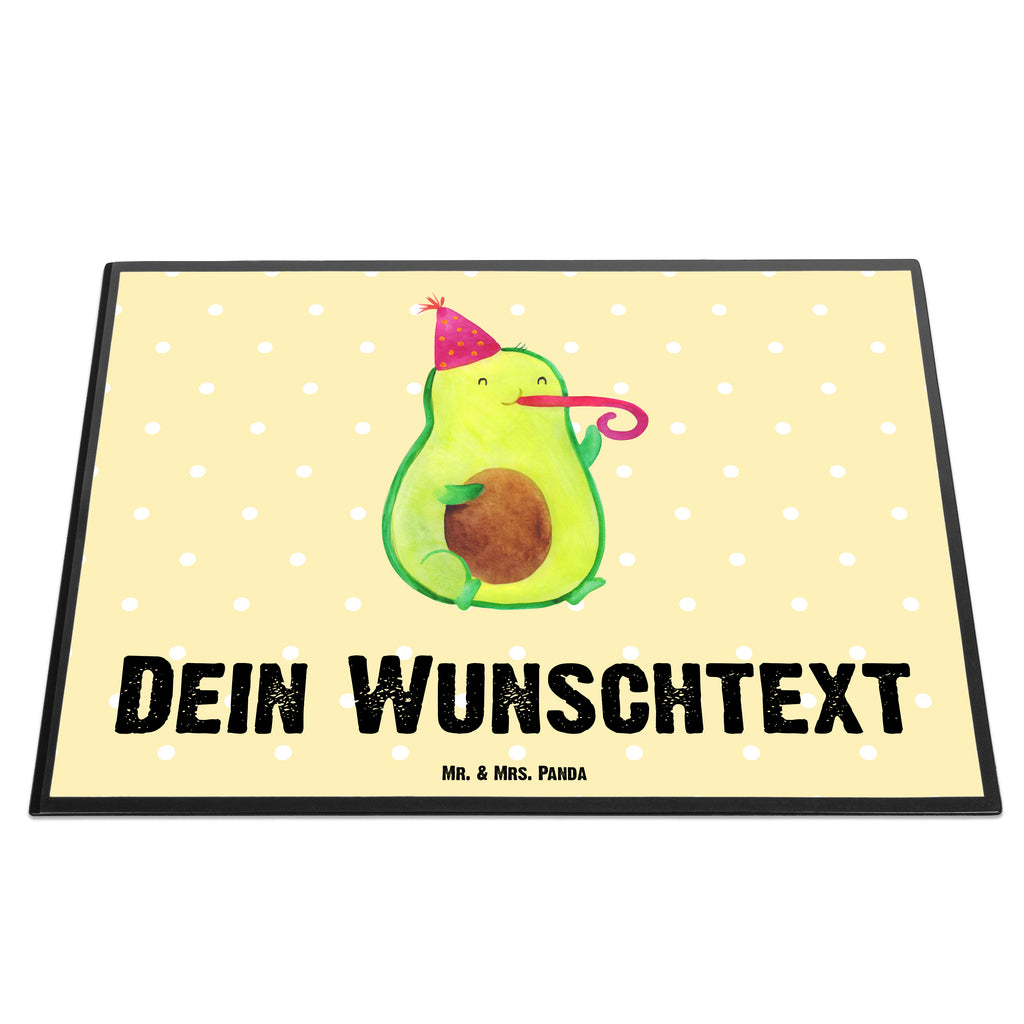 Personalisierte Schreibtischunterlage Avocado Partyhupe Personalisierte Schreibunterlage, Personalisierte Schreibtischauflage, Personalisierte Schreibtisch Unterlagen, Schreibunterlage mit Namen, Schreibtischauflage  mit Namen, Schreibtisch Unterlagen mit Namen, Selbst gestalten, Namensaufdruck, Namenspersonalisierung, Avocado, Veggie, Vegan, Gesund, Party, Feierlichkeit, Feier, Fete, Geburtstag, Gute Laune, Tröte