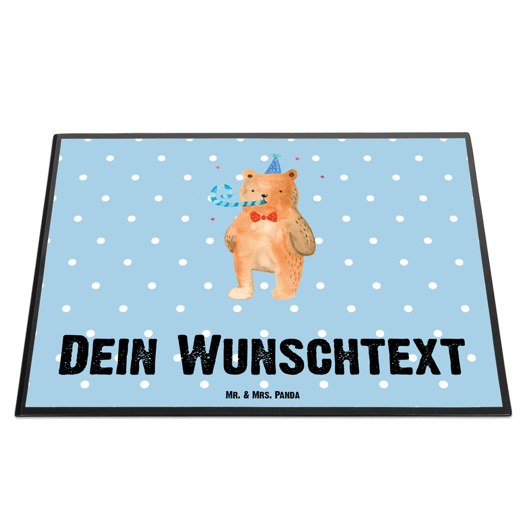 Personalisierte Schreibtischunterlage Birthday Bär Personalisierte Schreibunterlage, Personalisierte Schreibtischauflage, Personalisierte Schreibtisch Unterlagen, Schreibunterlage mit Namen, Schreibtischauflage  mit Namen, Schreibtisch Unterlagen mit Namen, Selbst gestalten, Namensaufdruck, Namenspersonalisierung, Bär, Teddy, Teddybär, Happy Birthday, Alles Gute, Glückwunsch, Geburtstag