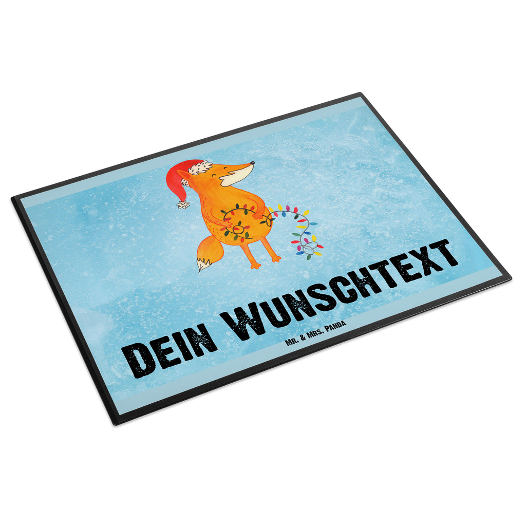 Personalisierte Schreibtischunterlage Fuchs Weihnachten Personalisierte Schreibunterlage, Personalisierte Schreibtischauflage, Personalisierte Schreibtisch Unterlagen, Schreibunterlage mit Namen, Schreibtischauflage  mit Namen, Schreibtisch Unterlagen mit Namen, Selbst gestalten, Namensaufdruck, Namenspersonalisierung, Winter, Weihnachten, Weihnachtsdeko, Nikolaus, Advent, Heiligabend, Wintermotiv, Fuchs, Füchse, Spruch schön, Geschenk Weihnachten, Weihnachtsmann, Weihnachtszeit
