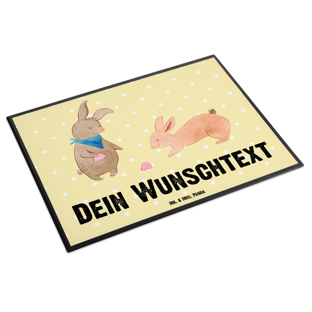 Personalisierte Schreibtischunterlage Hasen Muschel Personalisierte Schreibunterlage, Personalisierte Schreibtischauflage, Personalisierte Schreibtisch Unterlagen, Schreibunterlage mit Namen, Schreibtischauflage  mit Namen, Schreibtisch Unterlagen mit Namen, Selbst gestalten, Namensaufdruck, Namenspersonalisierung, Familie, Vatertag, Muttertag, Bruder, Schwester, Mama, Papa, Oma, Opa, Hasen, beste Freundin, Freundin, Freundinnen, best friends, BFF, Muscheln sammeln, Muscheln, Meer