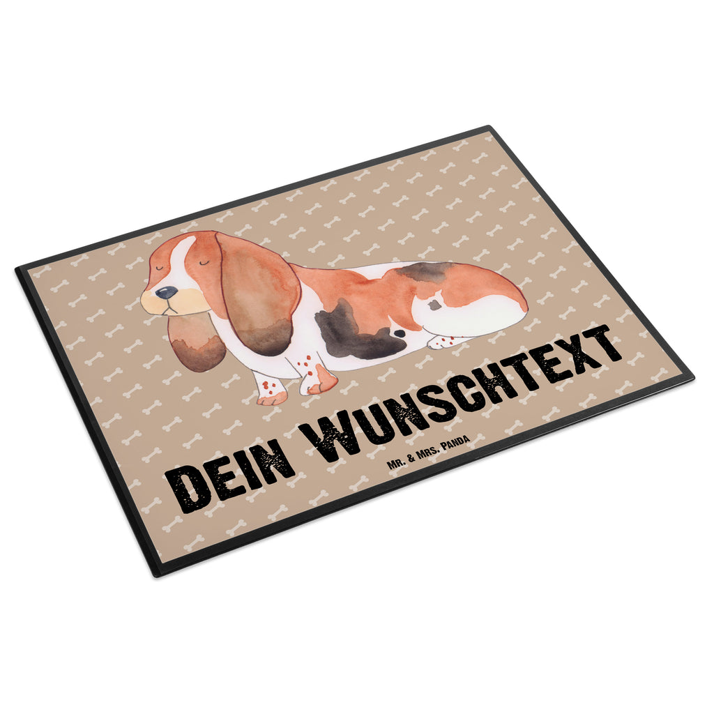 Personalisierte Schreibtischunterlage Hund Basset Hound Personalisierte Schreibunterlage, Personalisierte Schreibtischauflage, Personalisierte Schreibtisch Unterlagen, Schreibunterlage mit Namen, Schreibtischauflage  mit Namen, Schreibtisch Unterlagen mit Namen, Selbst gestalten, Namensaufdruck, Namenspersonalisierung, Hund, Hundemotiv, Haustier, Hunderasse, Tierliebhaber, Hundebesitzer, Sprüche, Basset Hound, Basset, Hundeliebe, kinderlos