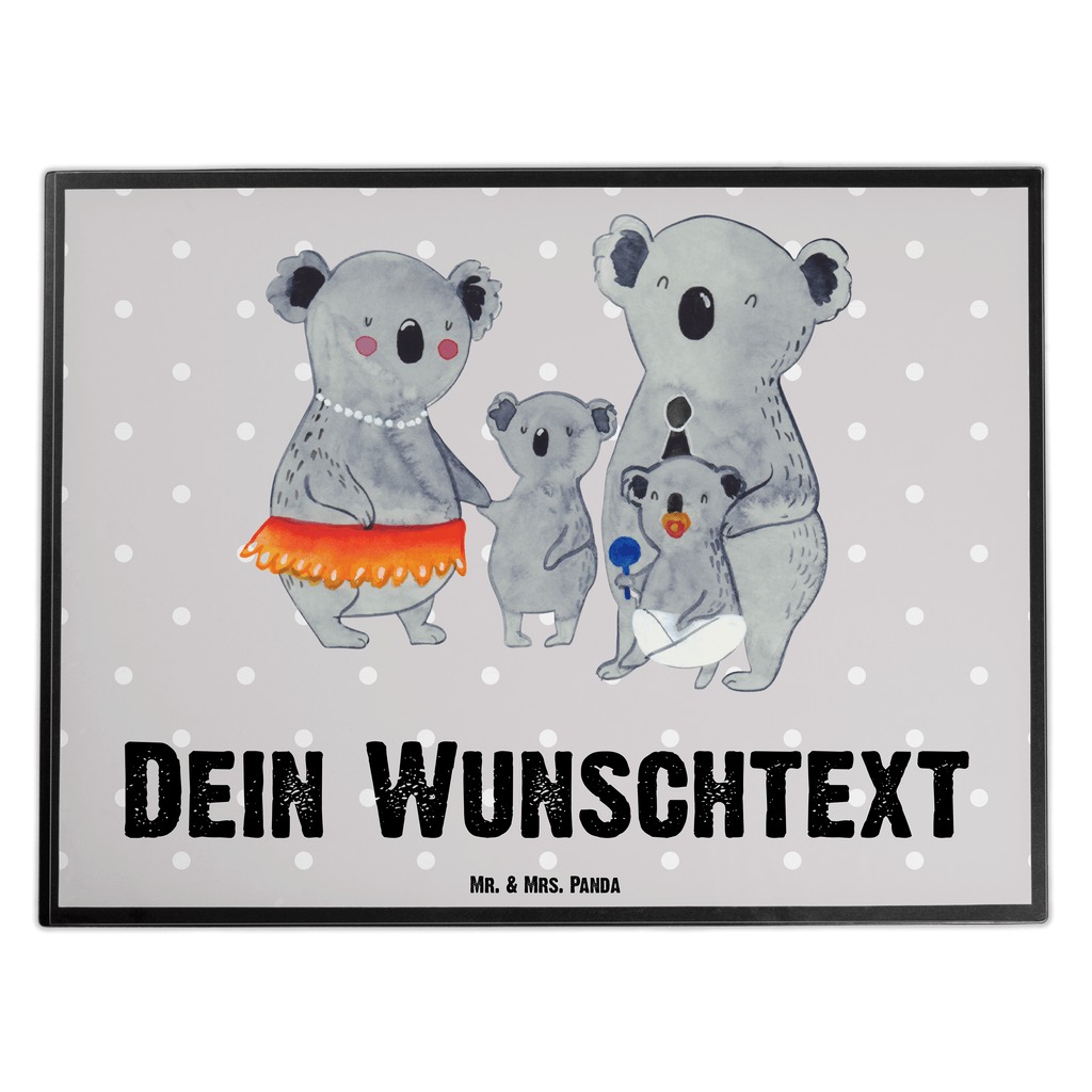 Personalisierte Schreibtischunterlage Koala Familie Personalisierte Schreibunterlage, Personalisierte Schreibtischauflage, Personalisierte Schreibtisch Unterlagen, Schreibunterlage mit Namen, Schreibtischauflage  mit Namen, Schreibtisch Unterlagen mit Namen, Selbst gestalten, Namensaufdruck, Namenspersonalisierung, Familie, Vatertag, Muttertag, Bruder, Schwester, Mama, Papa, Oma, Opa, Koala, Koalas, Family, Kinder, Geschwister, Familienleben
