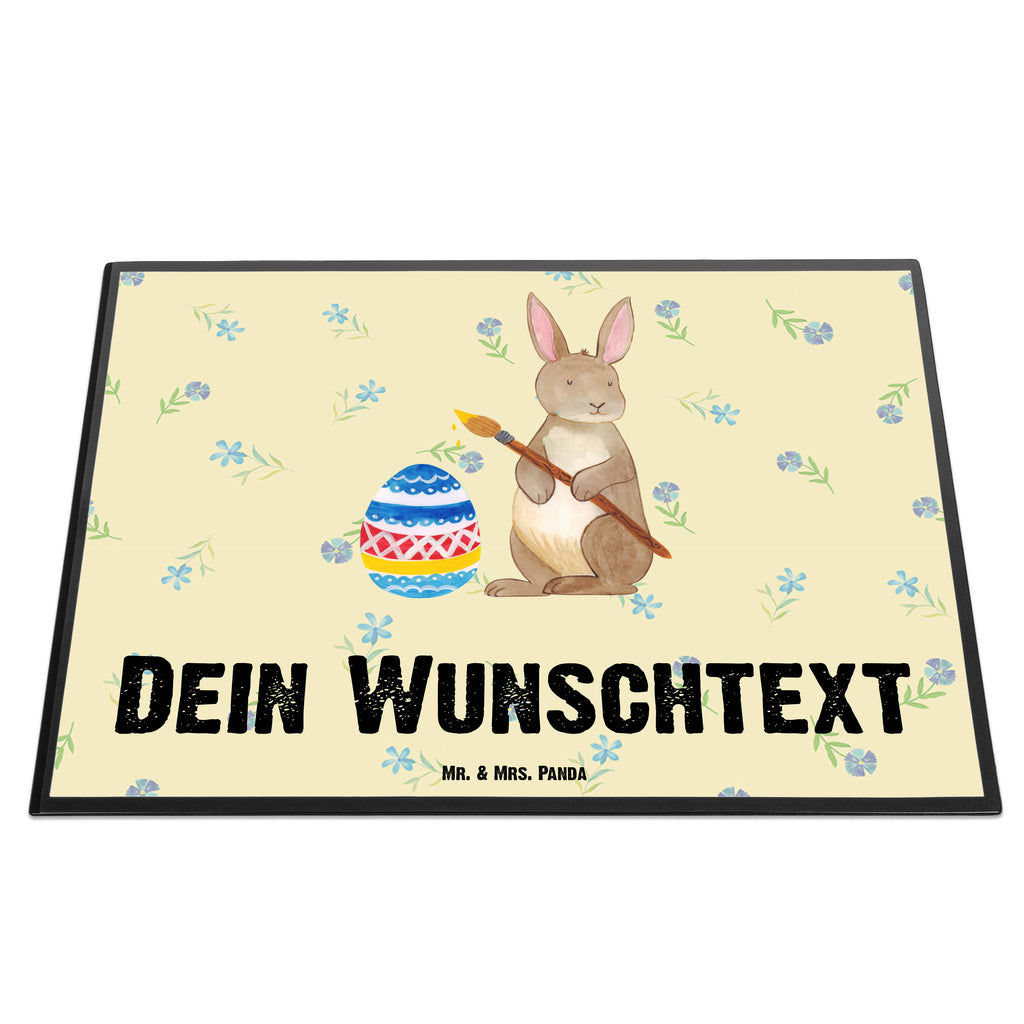 Personalisierte Schreibtischunterlage Hase Eiermalen Personalisierte Schreibunterlage, Personalisierte Schreibtischauflage, Personalisierte Schreibtisch Unterlagen, Schreibunterlage mit Namen, Schreibtischauflage  mit Namen, Schreibtisch Unterlagen mit Namen, Selbst gestalten, Namensaufdruck, Namenspersonalisierung, Ostern, Osterhase, Ostergeschenke, Osternest, Osterdeko, Geschenk zu Ostern, Frohe Ostern, Ostergrüße, Osterblume, Osterei, bemalte Ostereier, Hase, Kaninchen, Eiermalen