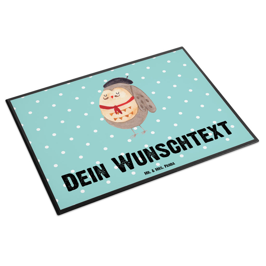 Personalisierte Schreibtischunterlage Eule Französisch Personalisierte Schreibunterlage, Personalisierte Schreibtischauflage, Personalisierte Schreibtisch Unterlagen, Schreibunterlage mit Namen, Schreibtischauflage  mit Namen, Schreibtisch Unterlagen mit Namen, Selbst gestalten, Namensaufdruck, Namenspersonalisierung, Eule, Eulen, Eule Deko, Owl, hibou, La vie est belle, das Leben ist schön, Spruch schön, Spruch Französisch, Frankreich
