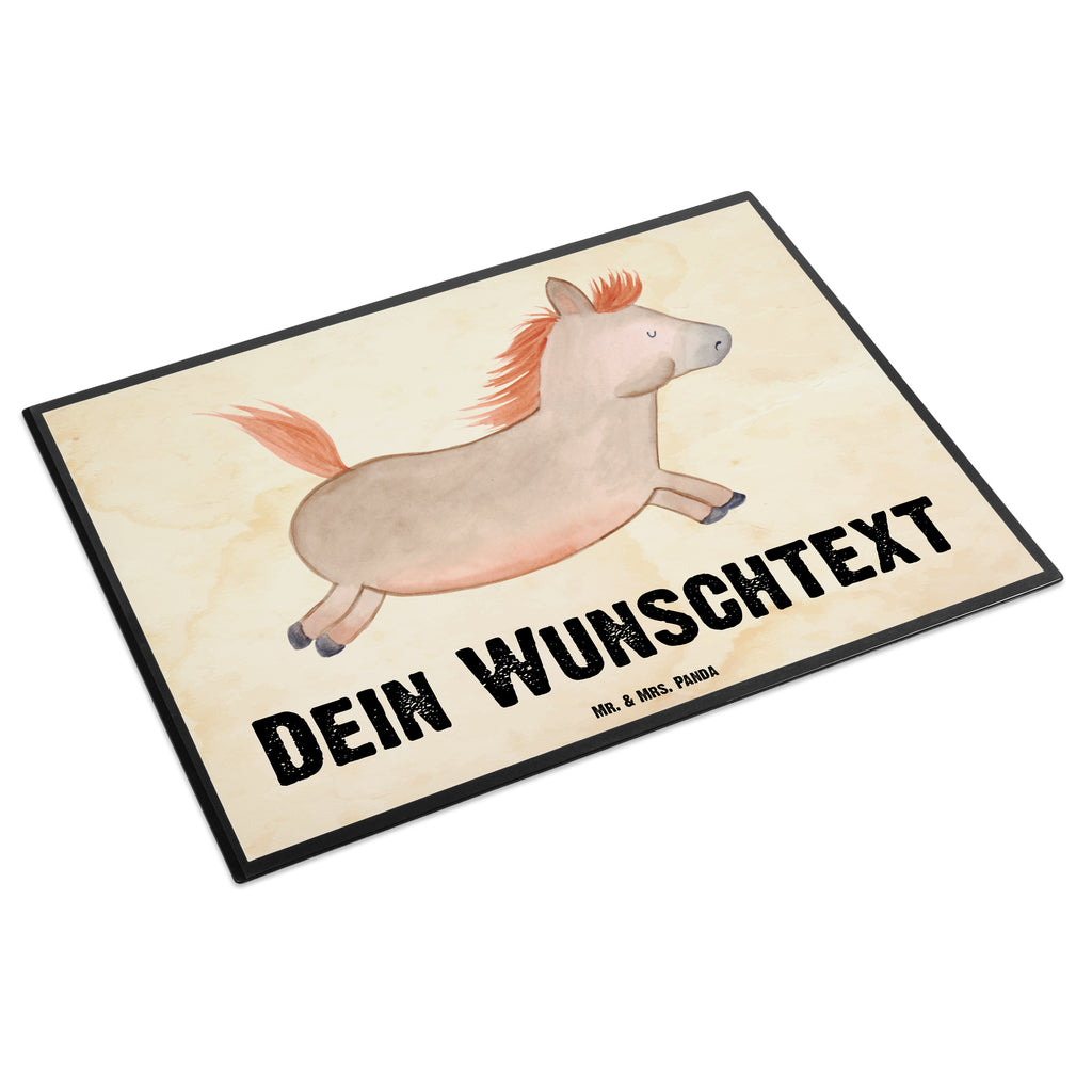 Personalisierte Schreibtischunterlage Pferd springt Personalisierte Schreibunterlage, Personalisierte Schreibtischauflage, Personalisierte Schreibtisch Unterlagen, Schreibunterlage mit Namen, Schreibtischauflage  mit Namen, Schreibtisch Unterlagen mit Namen, Selbst gestalten, Namensaufdruck, Namenspersonalisierung, Bauernhof, Hoftiere, Landwirt, Landwirtin, Pferd, Pony, Pferde, Stall, Pferdestall, ausreiten, reiten, Pferdebesitzer