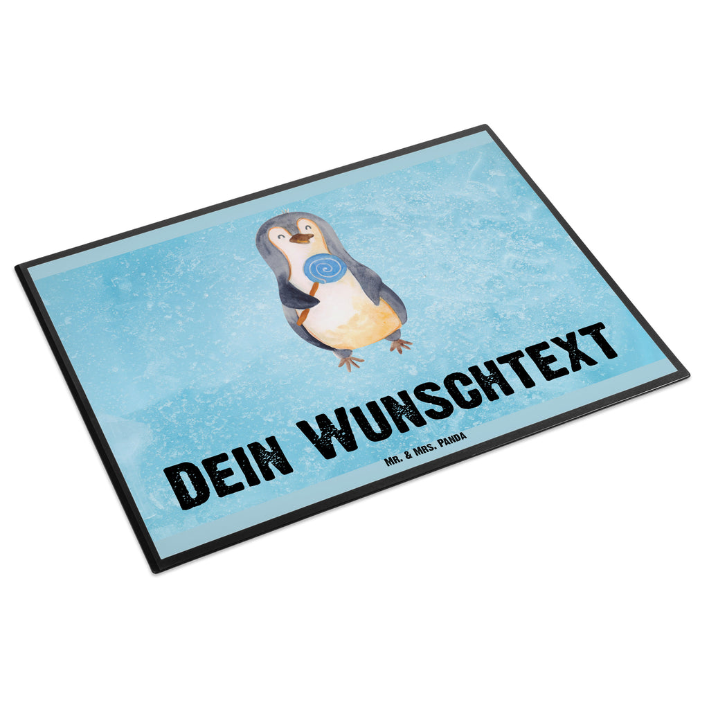 Personalisierte Schreibtischunterlage Pinguin Lolli Personalisierte Schreibunterlage, Personalisierte Schreibtischauflage, Personalisierte Schreibtisch Unterlagen, Schreibunterlage mit Namen, Schreibtischauflage  mit Namen, Schreibtisch Unterlagen mit Namen, Selbst gestalten, Namensaufdruck, Namenspersonalisierung, Pinguin, Pinguine, Lolli, Süßigkeiten, Blödsinn, Spruch, Rebell, Gauner, Ganove, Rabauke