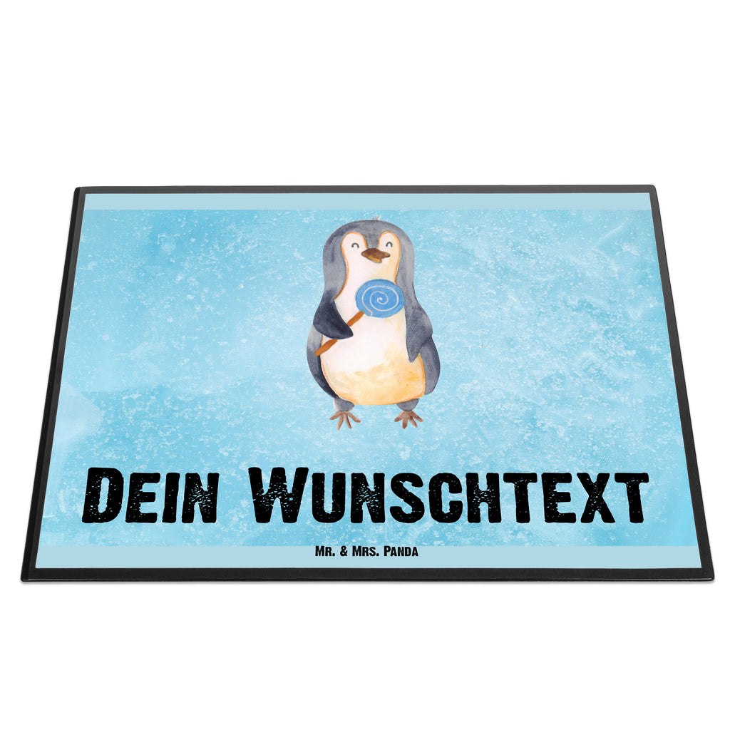 Personalisierte Schreibtischunterlage Pinguin Lolli Personalisierte Schreibunterlage, Personalisierte Schreibtischauflage, Personalisierte Schreibtisch Unterlagen, Schreibunterlage mit Namen, Schreibtischauflage  mit Namen, Schreibtisch Unterlagen mit Namen, Selbst gestalten, Namensaufdruck, Namenspersonalisierung, Pinguin, Pinguine, Lolli, Süßigkeiten, Blödsinn, Spruch, Rebell, Gauner, Ganove, Rabauke