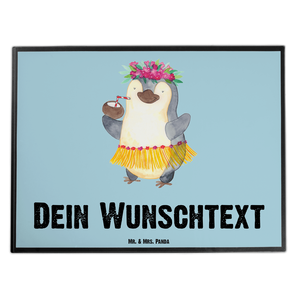 Personalisierte Schreibtischunterlage Pinguin Kokosnuss Personalisierte Schreibunterlage, Personalisierte Schreibtischauflage, Personalisierte Schreibtisch Unterlagen, Schreibunterlage mit Namen, Schreibtischauflage  mit Namen, Schreibtisch Unterlagen mit Namen, Selbst gestalten, Namensaufdruck, Namenspersonalisierung, Pinguin, Aloha, Hawaii, Urlaub, Kokosnuss, Pinguine