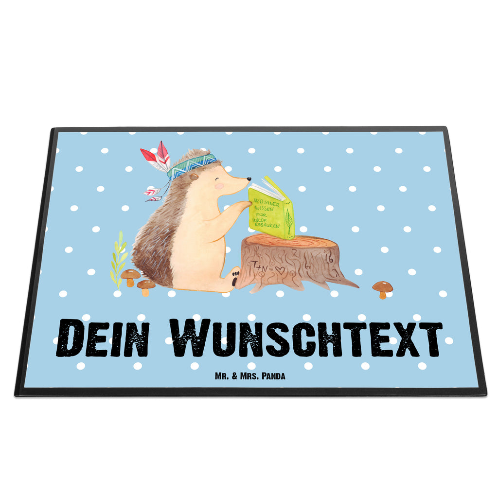 Personalisierte Schreibtischunterlage Igel Indianer Personalisierte Schreibunterlage, Personalisierte Schreibtischauflage, Personalisierte Schreibtisch Unterlagen, Schreibunterlage mit Namen, Schreibtischauflage  mit Namen, Schreibtisch Unterlagen mit Namen, Selbst gestalten, Namensaufdruck, Namenspersonalisierung, Waldtiere, Tiere, Igel, Indianer, Abenteuer, Lagerfeuer, Camping