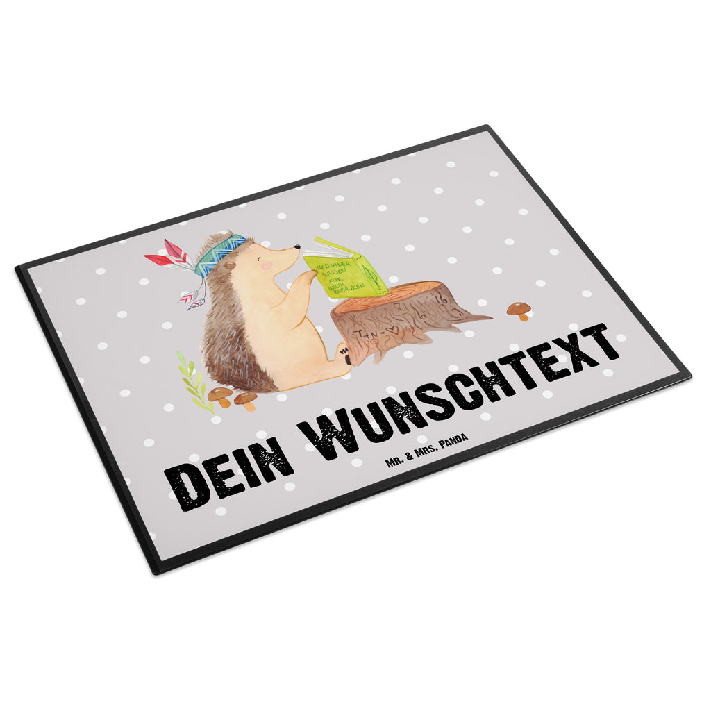 Personalisierte Schreibtischunterlage Igel Indianer Personalisierte Schreibunterlage, Personalisierte Schreibtischauflage, Personalisierte Schreibtisch Unterlagen, Schreibunterlage mit Namen, Schreibtischauflage  mit Namen, Schreibtisch Unterlagen mit Namen, Selbst gestalten, Namensaufdruck, Namenspersonalisierung, Waldtiere, Tiere, Igel, Indianer, Abenteuer, Lagerfeuer, Camping