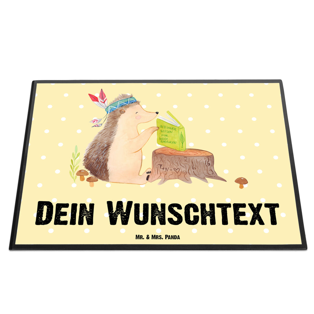 Personalisierte Schreibtischunterlage Igel Indianer Personalisierte Schreibunterlage, Personalisierte Schreibtischauflage, Personalisierte Schreibtisch Unterlagen, Schreibunterlage mit Namen, Schreibtischauflage  mit Namen, Schreibtisch Unterlagen mit Namen, Selbst gestalten, Namensaufdruck, Namenspersonalisierung, Waldtiere, Tiere, Igel, Indianer, Abenteuer, Lagerfeuer, Camping