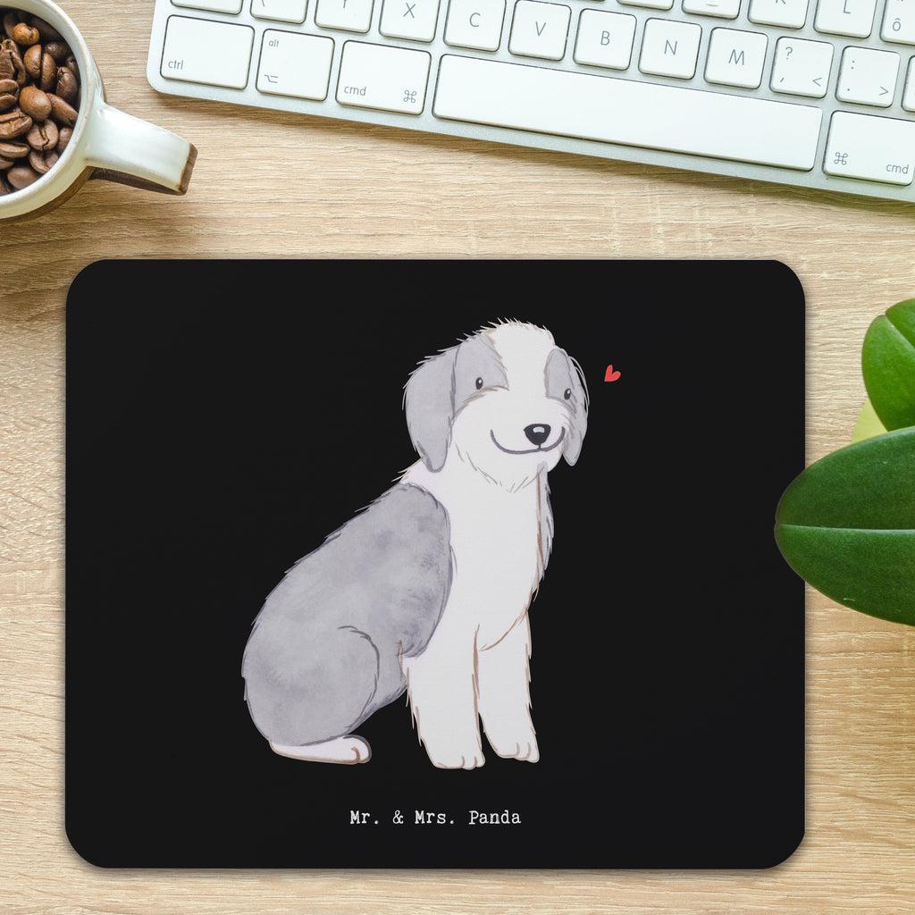 Mauspad Bearded Collie Lebensretter Mousepad, Computer zubehör, Büroausstattung, PC Zubehör, Arbeitszimmer, Mauspad, Einzigartiges Mauspad, Designer Mauspad, Hund, Hunderasse, Rassehund, Hundebesitzer, Geschenk, Tierfreund, Schenken, Welpe, Bearded Collie, britischer Hütehund