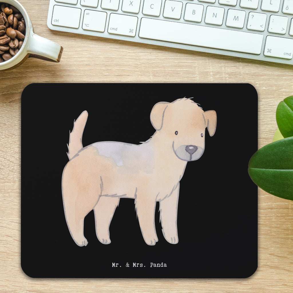 Mauspad Border Terrier Moment Mousepad, Computer zubehör, Büroausstattung, PC Zubehör, Arbeitszimmer, Mauspad, Einzigartiges Mauspad, Designer Mauspad, Hund, Hunderasse, Rassehund, Hundebesitzer, Geschenk, Tierfreund, Schenken, Welpe, Border Terrier